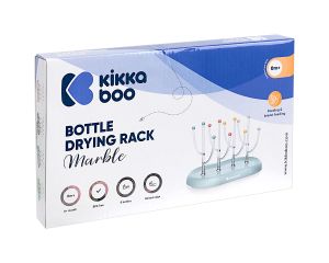 KIKKABOO Сушилник за шишета и биберони Marble Blue 31302020068
