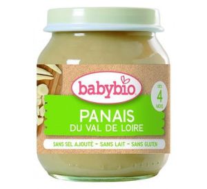 BABYBIO БИО бебешко пюре Пащърнак 4+ мес. 130 гр.