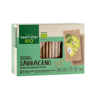 SANTIVERI  Крисп тост-сухари с  Елда БЕЗ ГЛУТЕН 100гр.