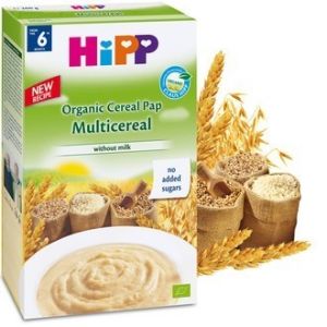 HIPP БИО БЕЗМЛЕЧНА  инст.Многозърнеста каша 6+мес.250гр.   30405