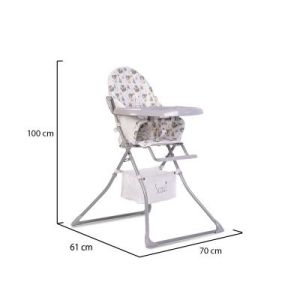 CANGAROO  ДЕТСКИ СТОЛ ЗА ХРАНЕНЕ SCAUT СИВ
