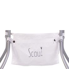 CANGAROO  ДЕТСКИ СТОЛ ЗА ХРАНЕНЕ SCAUT СИВ