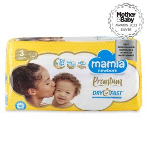 Mamia – Еднократни пелени, Размер 3 (4-9кг), 56бр./пак.