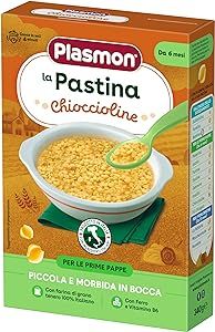  PLASMON CHIOCCIOLINE Бебешка паста охлювчета CHIOCCIOLINE 6+ мес. 340 гр.    0644