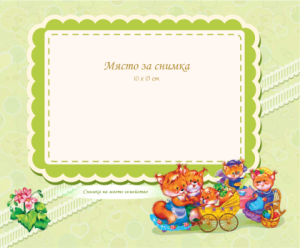 Бебешки албум Нашето бебе - за момиче