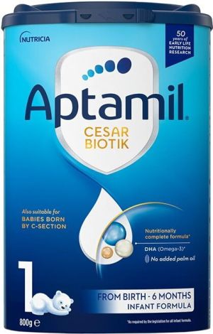  APTAMIL CESAR BIOTIK 1 Мляко за кърмачета  за кърмачета 0-6 мес. 800 гр