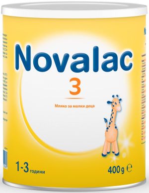 NOVALAC 3 Мляко за малки деца 1-3 год. 400 гр.