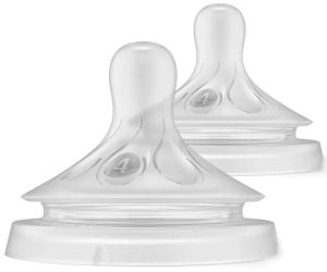 Philips AVENT Биберон Natural Response - поток 4 (3м+), 2 бр.0593.001
