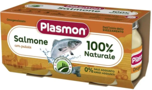 PLASMON бебешко пюре сьомга с картофи 6м.+ 2х80 гр.  1237