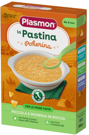 PLASMON Бебешка паста ПОКЕРИ  POKERINA  6+ мес. 340 г. 2437