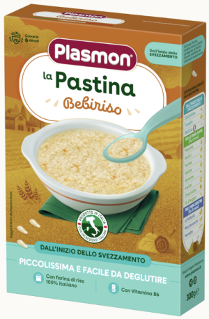PLASMON Бебешка паста без глутен BEBIRISO 4+мес. 300 гр.  0354