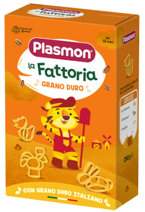 PLASMON   Бебешка паста Фермата LA FATTORIA   10+ мес. 340 гр.    0551