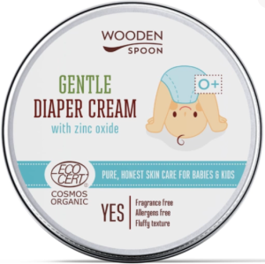 WOODEN SPOON Био Бебешки крем за зоната на пелената  15мл/100ml