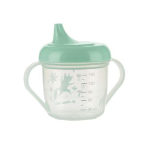 KIKKA BOO Чаша с твърд накрайник 150мл Forest Party Mint  31302030074