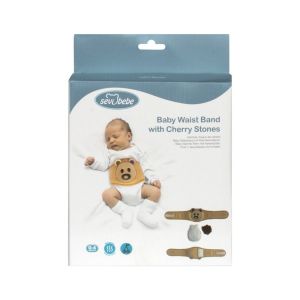 SEVI BEBE  КОЛАН ЗА ОБЛЕКЧАВАНЕ НА КОЛИКИ   685/сив,екрю,зелен/