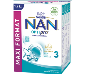 NESTLE NAN OPTIPRО 3 Мляко  за бебета над  12м+  1.2кг