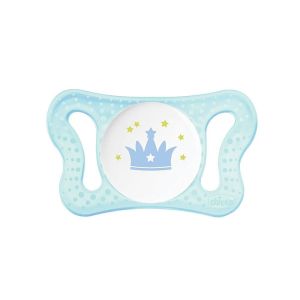 CHICCO Силиконова залъгалка Physio Micro Boy 0-2 м. 2 бр. N0341