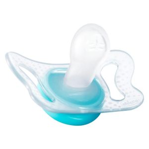 CHICCO Силиконова залъгалка Physio Micro Boy 0-2 м. 2 бр. N0341