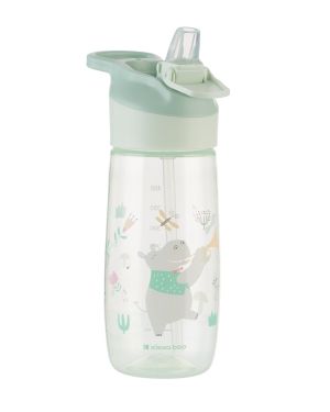 KIKKA BO Чаша със силиконов накрайник 450мл Music Fest Mint 31302030067