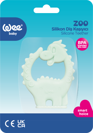 WEE BABY Zoo Гризалка силиконова 389