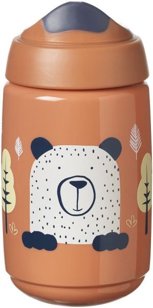 TOMMEE TIPPEE SUPERSTAR Неразл. чаша 390 мл с твърд н-к 12+м.0228