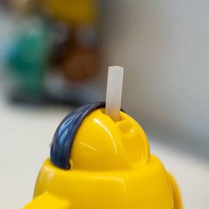 TOMME TIPPEE Неразливаща се чаша със сламка и с дръжки SuperStar 300 мл, 6м+, жълта 0223