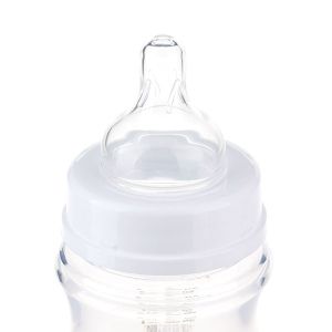 CANPOL Шише антиколик с широко гърло 300мл EXOTIC ANIMALS Розово 35/222pin