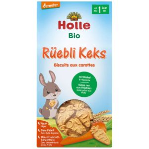 HOLLE БИО Бебешки  спелтови бисквити с моркови  12+мес.125гр.