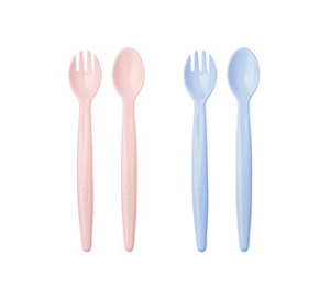 WEE BABY Комплект виличка и лъжичка в кутийка 134