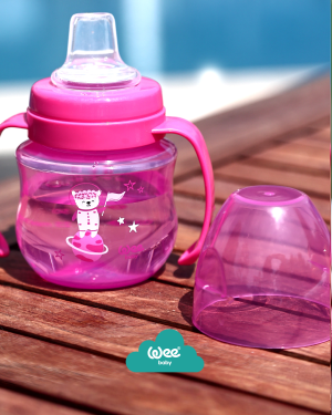 WEE BABY Galaxy PP Преходна чаша с дръжки 125 мл. 753