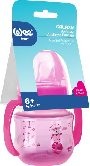 WEE BABY Galaxy PP Преходна чаша с дръжки 125 мл. 753