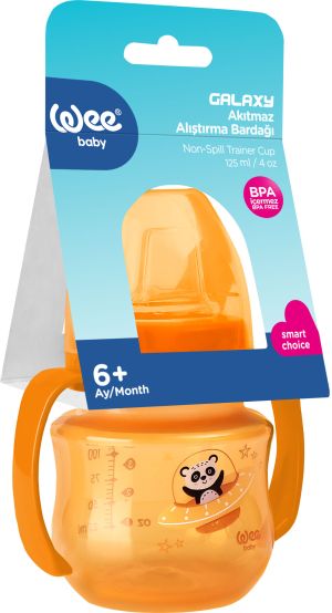 WEE BABY Galaxy PP Преходна чаша с дръжки 125 мл. 753