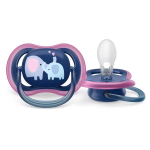 Philips AVENT Ultra Air ортодонтични залъгалки 18м+, 2 бр./синя СЛОН/LOVE  0519.006