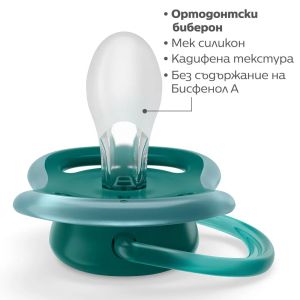  Philips AVENT  Ultra Air ортодонтични залъгалки 18м+ 2 бр. /синя СЛОН/HELOO 0519.005