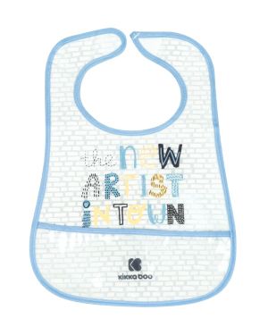 KIKKA BOO Непромокаем хавлиен лигавник с джоб 3бр. Arty Blue  31303030056