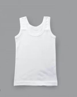 ВЕНЕРА  Детски потник за момче БЯЛ от 92 до 116