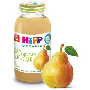 HIPP БИО Сок от круши 4+ мес. 200 мл. 8032