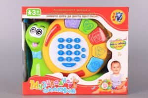 ВЕГА ТОЙС бебешка играчка -Музикално охлювче с български език  код 10000
