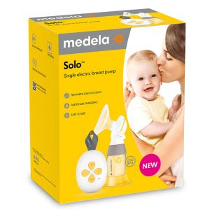 MEDELA Единична двуфазна електрическа помпа за кърма Solo+ 1бр. шише и 1бр. фуния № 101041612