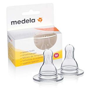 MEDELA  Резервни биберони - размер S