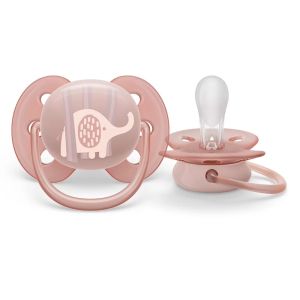 Philips AVENT залъгалки ULTRA SOFT СЛОНЧЕ/ПАЛМИ 0-6 м 2 бр. 0515.014 