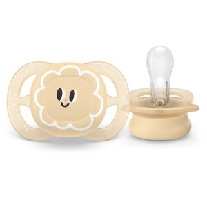  Philips AVENT  Ultra Start 0-2м залъгалки за новородени 2 бр. в оранжево и лилаво / очички 0621.001