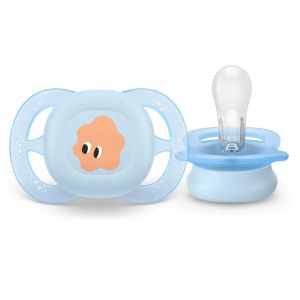 Philips AVENT  Ultra Start 0-2м,. ортодонтични залъгалки за новородени , в синьо и зелено /усмивка 0624.001