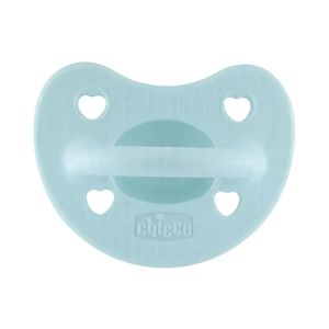 CHICCO Залъгалка силикон PHYSIO SOFT LUX 2-6M 1 бр. СИНЯ N0378