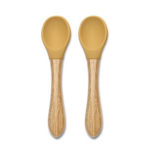 LORELLI Силиконови лъжички С БАMБУК - 2 бр.1023068 /4 цвята/