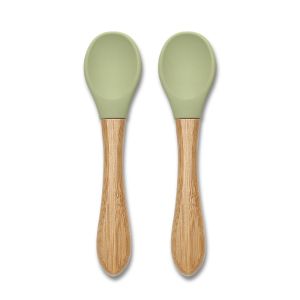 LORELLI Силиконови лъжички С БАMБУК - 2 бр.1023068 /4 цвята/