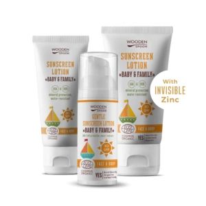 WOODEN SPOON Био Слънцезащитен лосион “Baby&Family” SPF 30 50/100/150 мл.