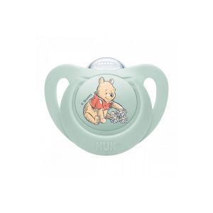 NUK WIN PUH  Биберон залъгалка 6-18 силикон  1бр. 736.939