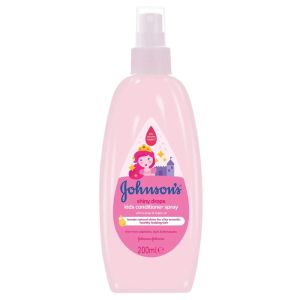 Johnson’s Shiny Drops Детски спрей-балсам за блясък на косата 200 мл