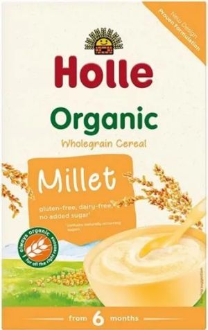 HOLLE BIO БЕЗМЛЕНА инст.   каша с ПРОСО  4+мес.250гр.  2486